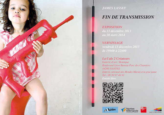 Fin de transmission de James Lassey à la cale 2 créateurs à Nantes