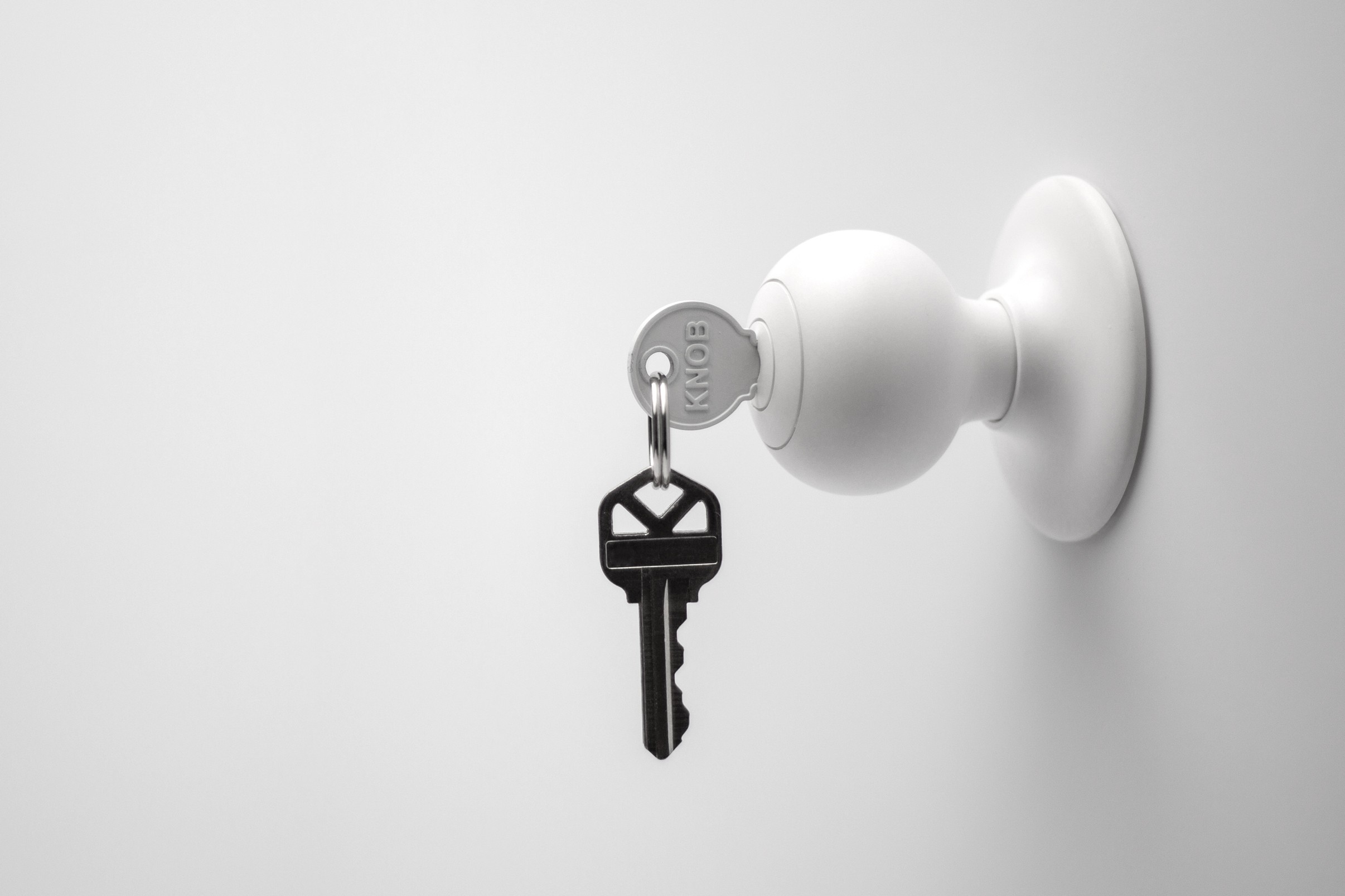 doorknob key holder